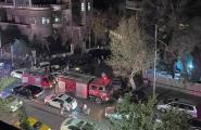 دمشق انفجار قنبلة في منطقة الشعلان
