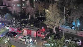 دمشق انفجار قنبلة في منطقة الشعلان