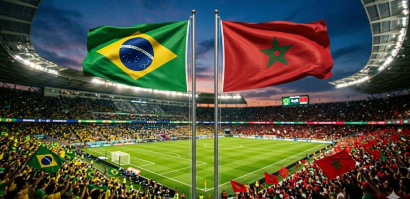 قنوات مجانية تنقل مباراة المغرب والبرازيل مع التردد